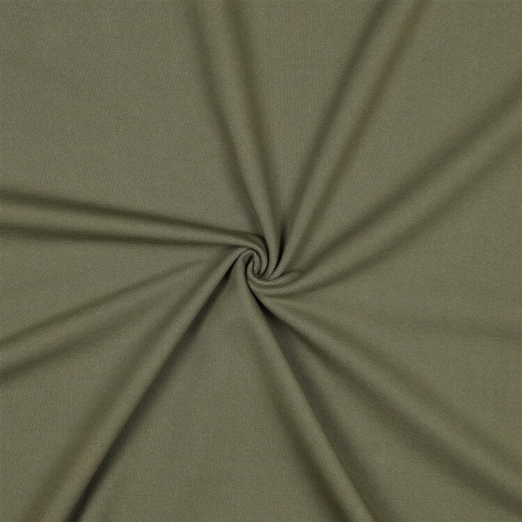 Baumwolljersey Jeans-Optik - dunkeloliv