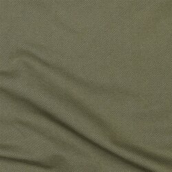 Baumwolljersey Jeans-Optik - dunkeloliv