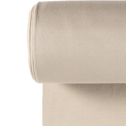 grob-Ripp-Bündchen *Marie* - beige