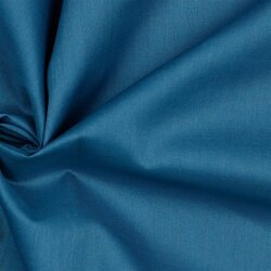 Baumwollbatist *Gerda* BIO~Organic - blau
