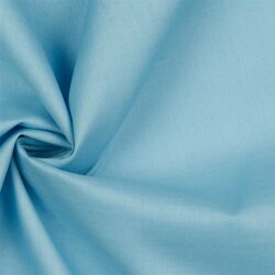 Baumwollbatist *Gerda* BIO~Organic - hellblau