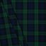 Gabardine Schottenkaro Stretch - schwarz/blau/grün