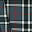 Gabardine Schottenkaro Stretch - grau/schwarz/rot