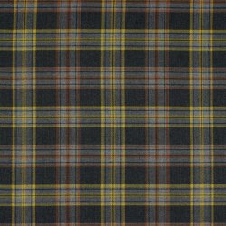 Gabardine Schottenkaro Stretch - grau/ocker/rost