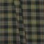 Gabardine Schottenkaro Stretch - grau/ocker/rost
