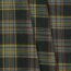 Gabardine Schottenkaro Stretch - grau/ocker/rost