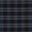 Gabardine Schottenkaro Stretch - grau/hellblau/weiss
