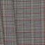 Gabardine Schottenkaro Stretch - schwarz/rot/weiss