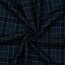 Gabardine Schottenkaro Stretch - jeansblau/dunkelblau/grau