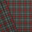 Gabardine Schottenkaro Stretch - grau