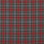 Gabardine Schottenkaro Stretch - grau