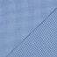 Baumwollpopeline 2,7mm Vichykaro - Himmel