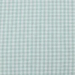 Baumwollpopeline 2,7mm Vichykaro - azurblau