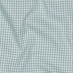 Baumwollpopeline 2,7mm Vichykaro - altgrün