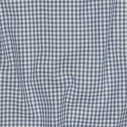Baumwollpopeline 2,7mm Vichykaro - blau