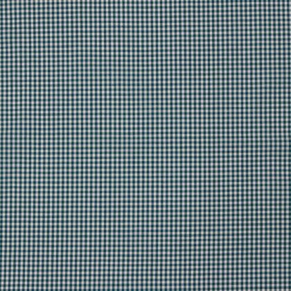 Baumwollpopeline 2,7mm Vichykaro - dunkelpetrol
