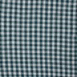 Baumwollpopeline 2,7mm Vichykaro - dunkelpetrol