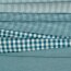 Baumwollpopeline 2,7mm Vichykaro - dunkelpetrol