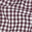 Baumwollpopeline garngefärbt - Vichy Karo 10mm *Vera* - aubergine