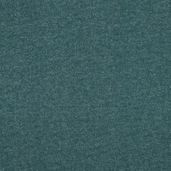 Wintersweat Glitzer - dunkelblaugrün/silber