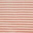 Nickistoff Streifen - rosa/creme