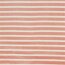 Nickistoff Streifen - rosa/creme