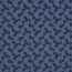 Musselin Bestickt Blümchen -  jeansblau