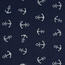Jeansstoff Anker PRINT