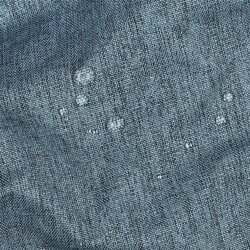 Outdoor Canvas Uni - blaugrau