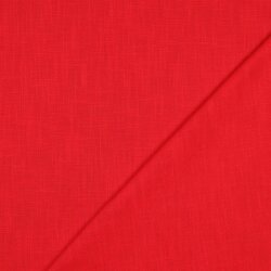 Leinen *Vera* vorgewaschen - rot