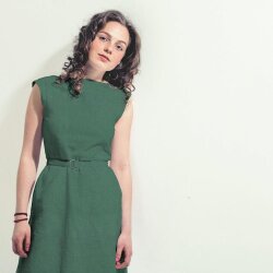 Leinen *Vera* vorgewaschen - mint