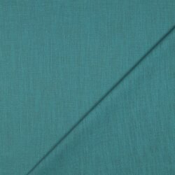 Leinen *Vera* vorgewaschen - dunkelcyanblau