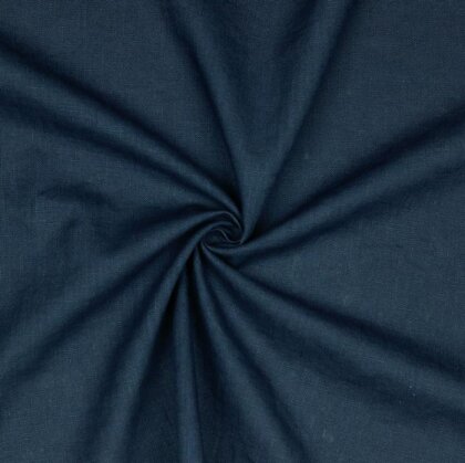 Leinen *Vera* vorgewaschen - indigoblau