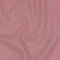 Glitzertüll Royal - rot/silber