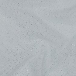 Glitzertüll Royal - weiss/silber
