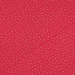Musselin kleine Punkte - fuchsia