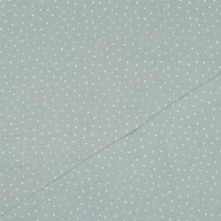 Musselin kleine Punkte - mint