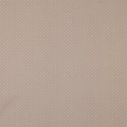 Baumwollpopeline 2mm Punkte - sand