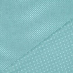 Baumwollpopeline 2mm Punkte - altmint