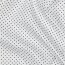 Baumwollpopeline 2mm Punkte - weiss/dunkelblau
