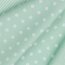 Baumwollpopeline 8mm Punkte softmint