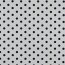 Baumwollpopeline 8mm Punkte - weiss/dunkelblau
