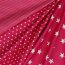 Baumwollpopeline 33mm Sterne - pink