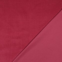 Feincord *Vera* - dunkelweinrot