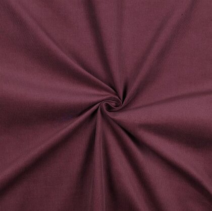 Feincord *Vera* - aubergine