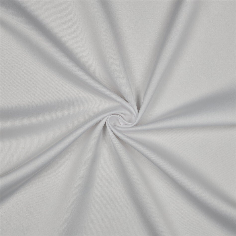 Mikrofaser Satin "Royal" - weiß