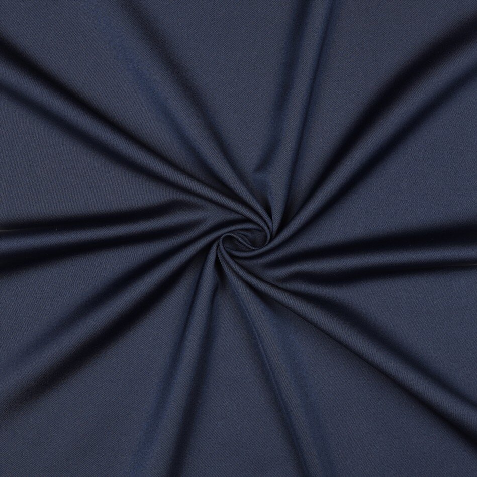 Mikrofaser Satin "Royal" - marine