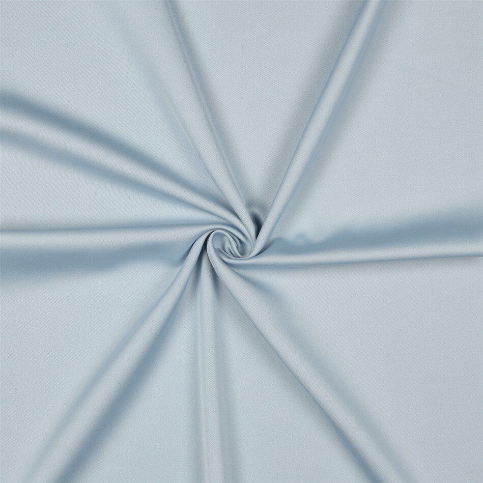 Mikrofaser Satin "Royal" - hellblau