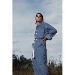 Stretch-Jeansstoff  7 - blau