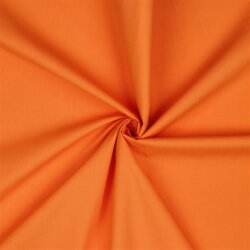 Baumwollpopeline Premium Bio~Organic - orange